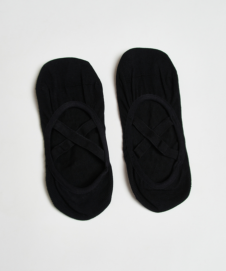 HKMX anti-slip yoga socks, Black