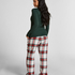 Cotton Pyjama Top, Green