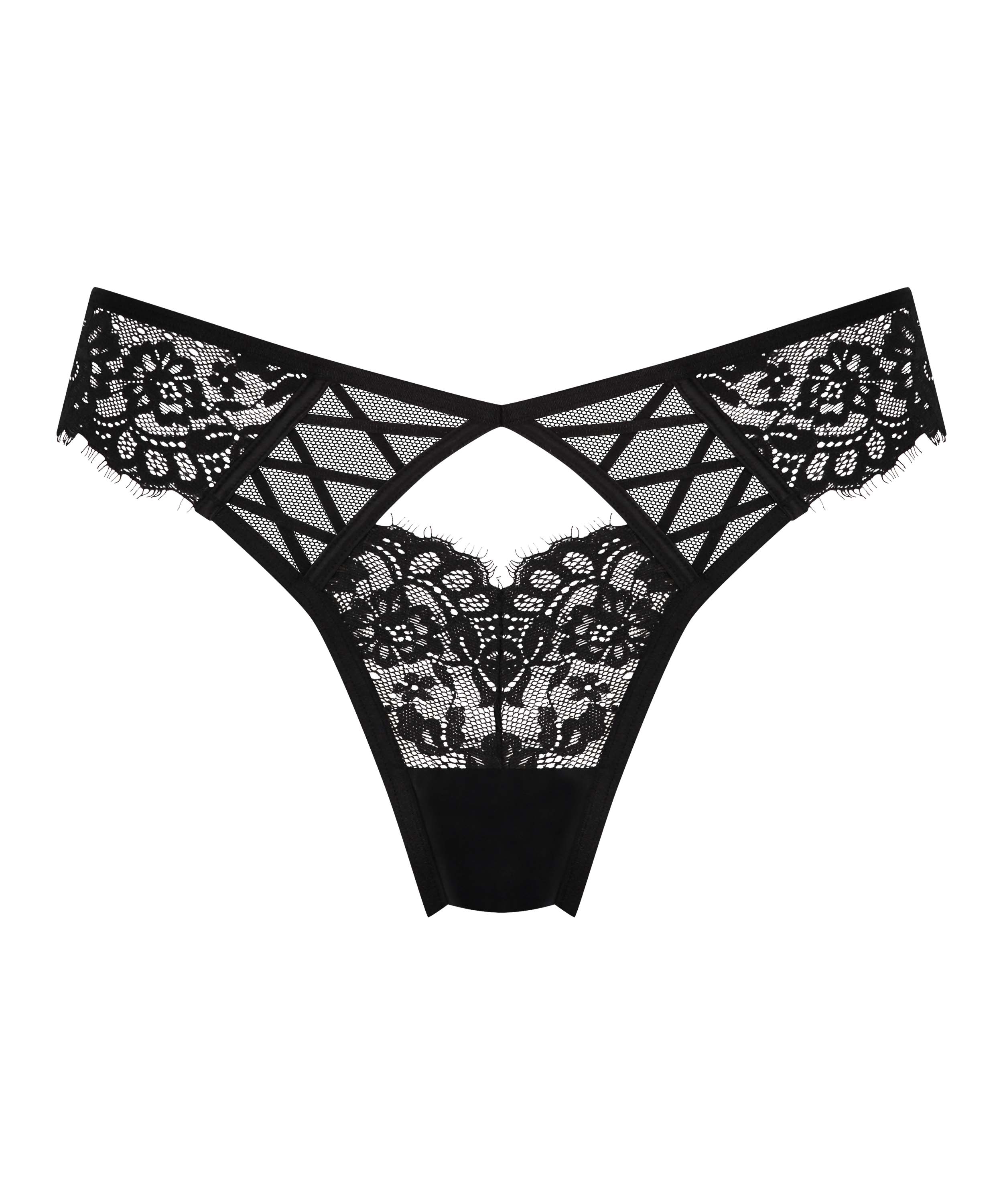 Loretta Thong, Black, main