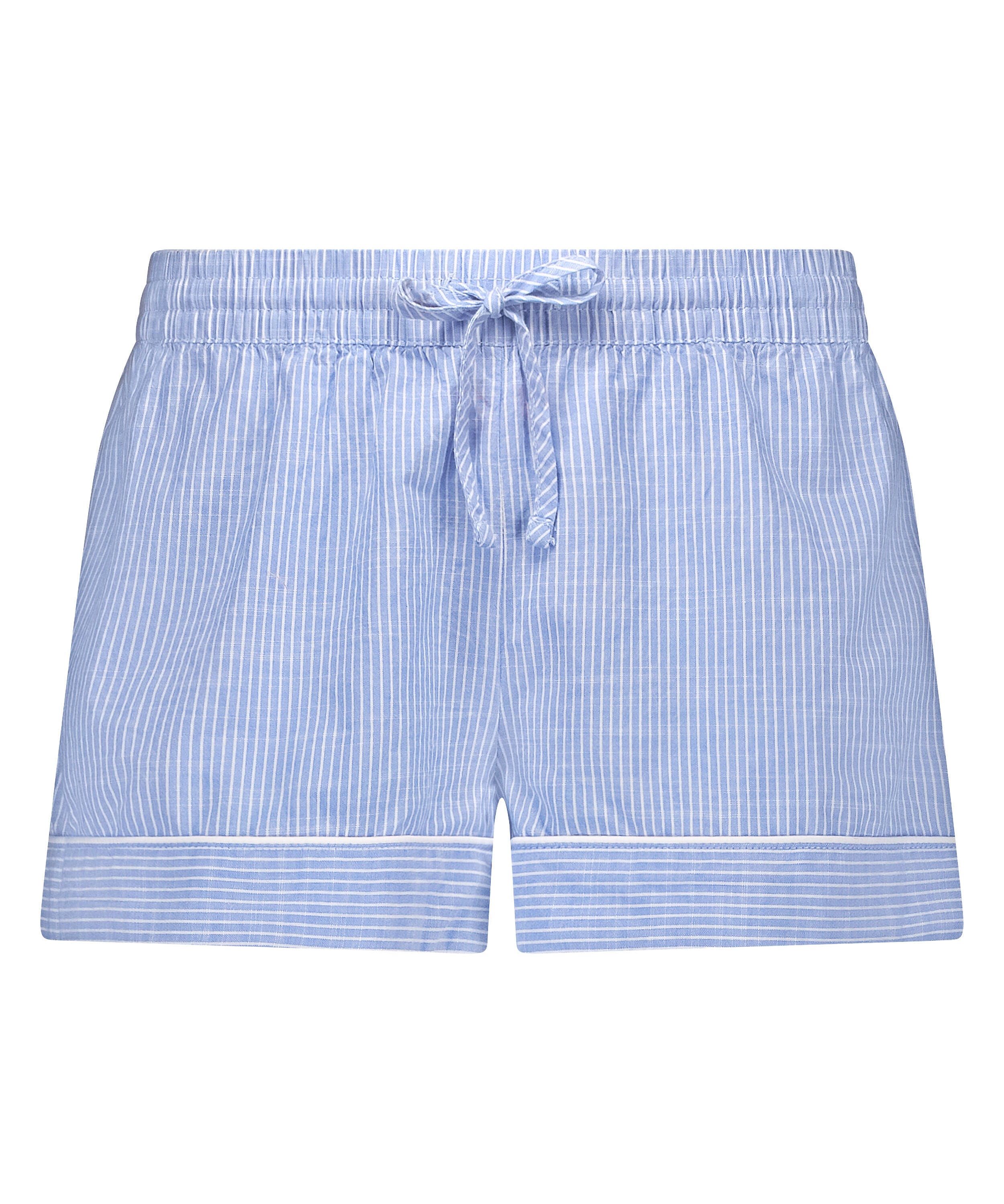 Pyjama Short Cotton Stripe, Blue