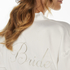 Satin Kimono Bridal, White