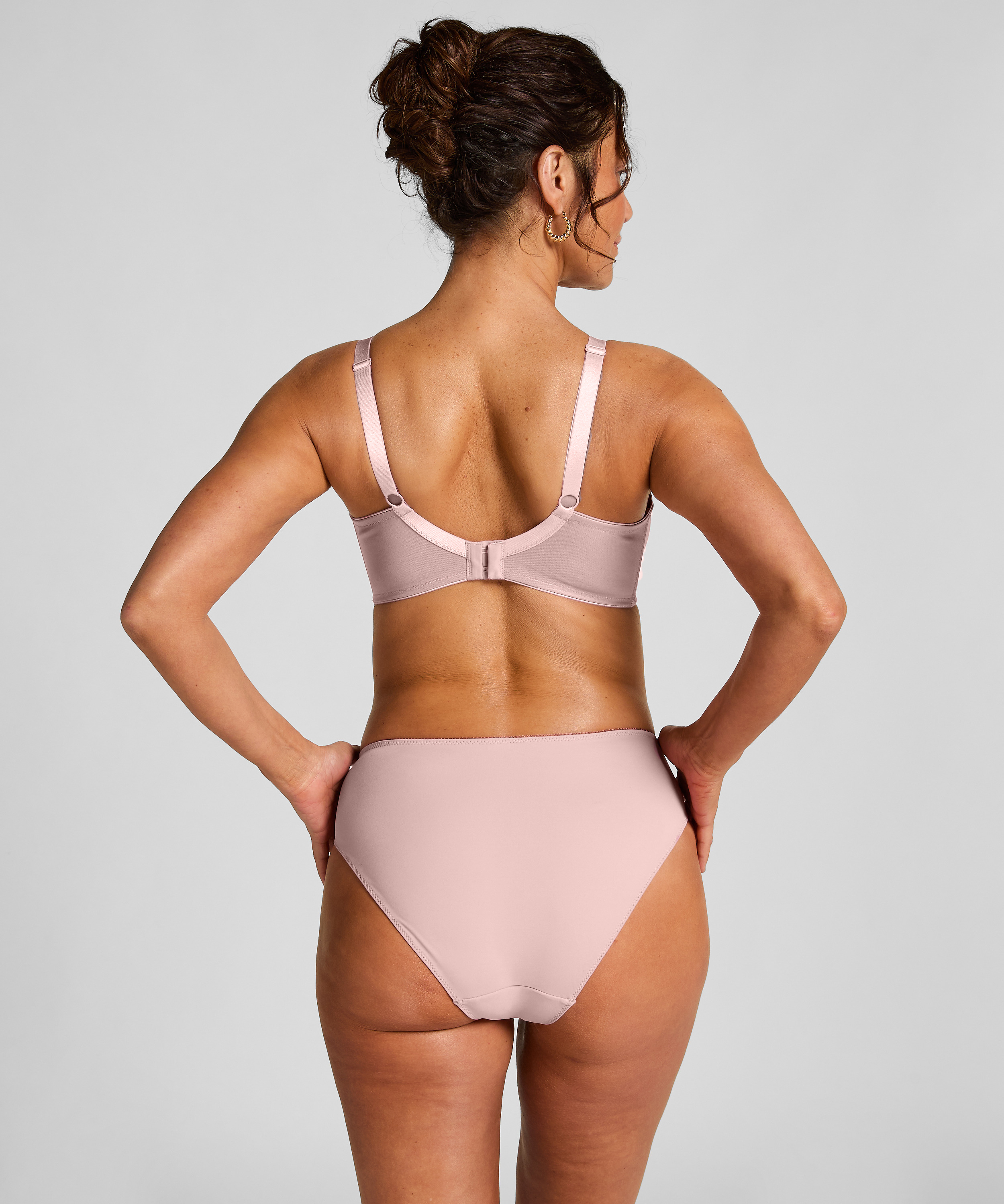 Nina Non-Padded Underwired Minimizer Bra, Purple, main