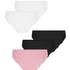 5-pack Invisible Lace Back Brazilian, Pink
