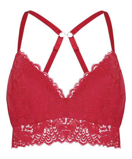 Andrea Padded Non-Wired Bra, Red