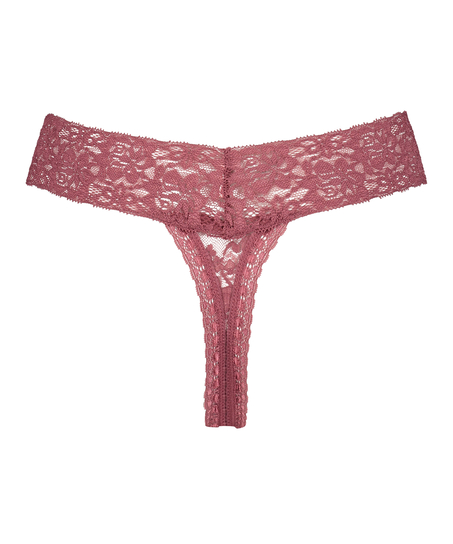 Extra Low V-Thong, Red