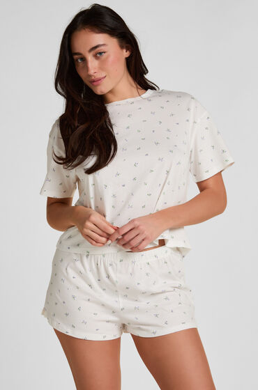Hunkemöller Pyjama Set Cotton White