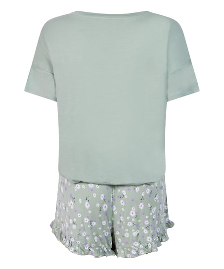 Short Pyjama Set, Green