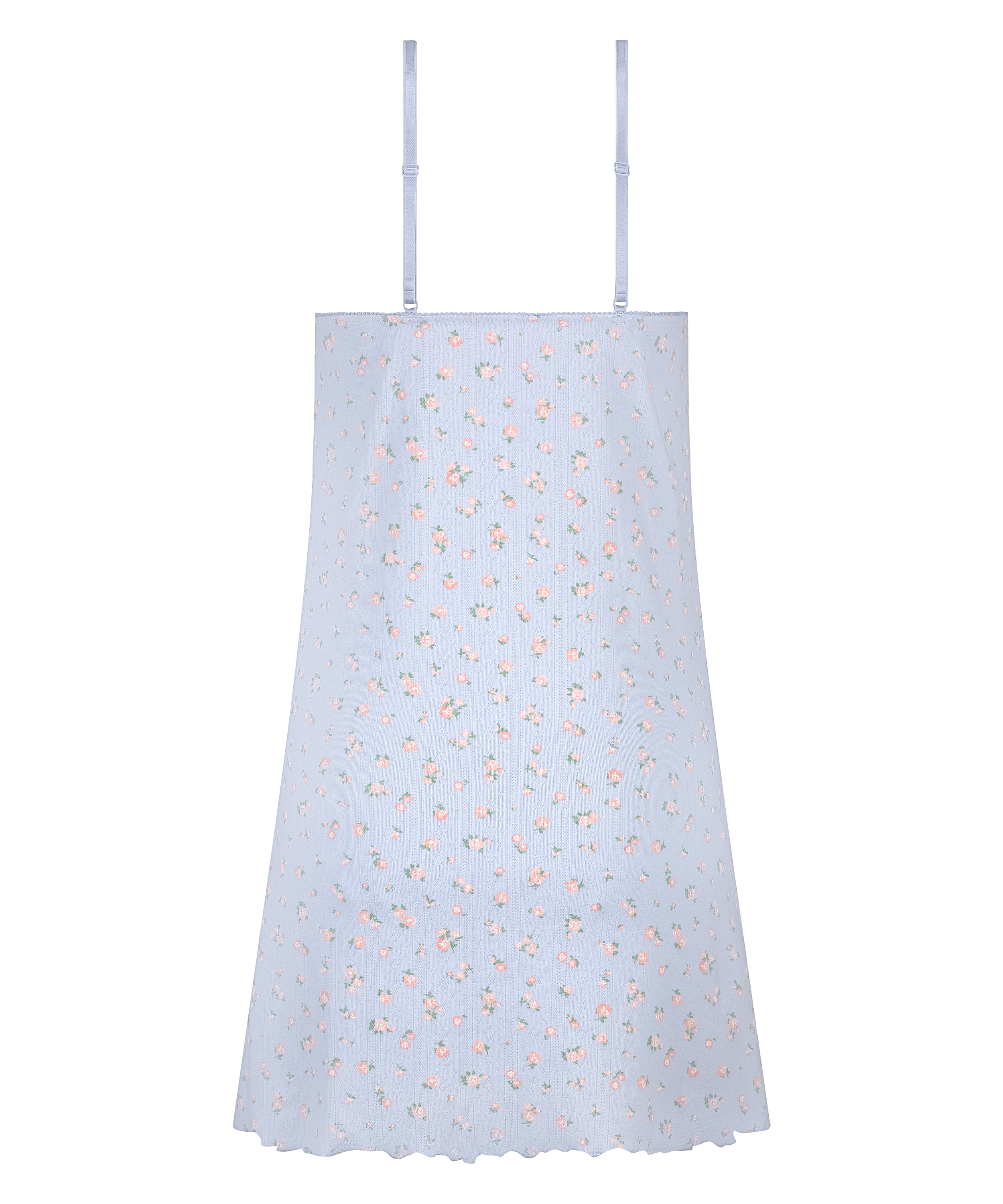 Slipdress Pointelle, Blue, main