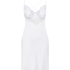 Peonie Slipdress Satin, White
