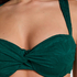 Azua Non-Padded Underwired Bikini Top, Green