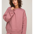 Top crew brushed sweat, Pink