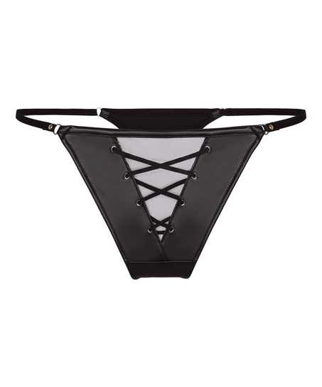 Highleg Thong Sam, Black