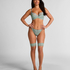 Fancy Lace Stay-Up, Green