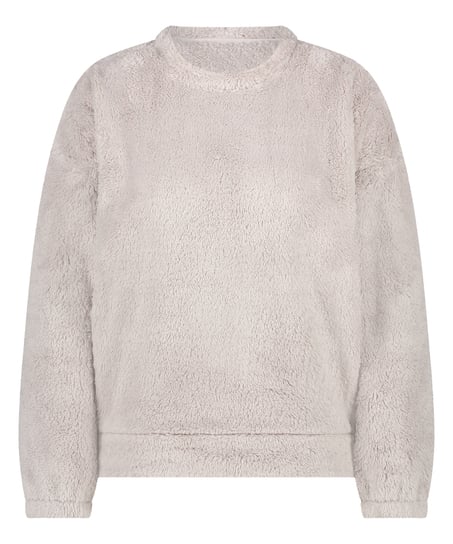 Fleece Snuggle Top, Gray