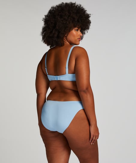 Scallop Rio Bikini Bottoms, Blue