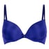 Plunge Padded Underwired Bra, Blue
