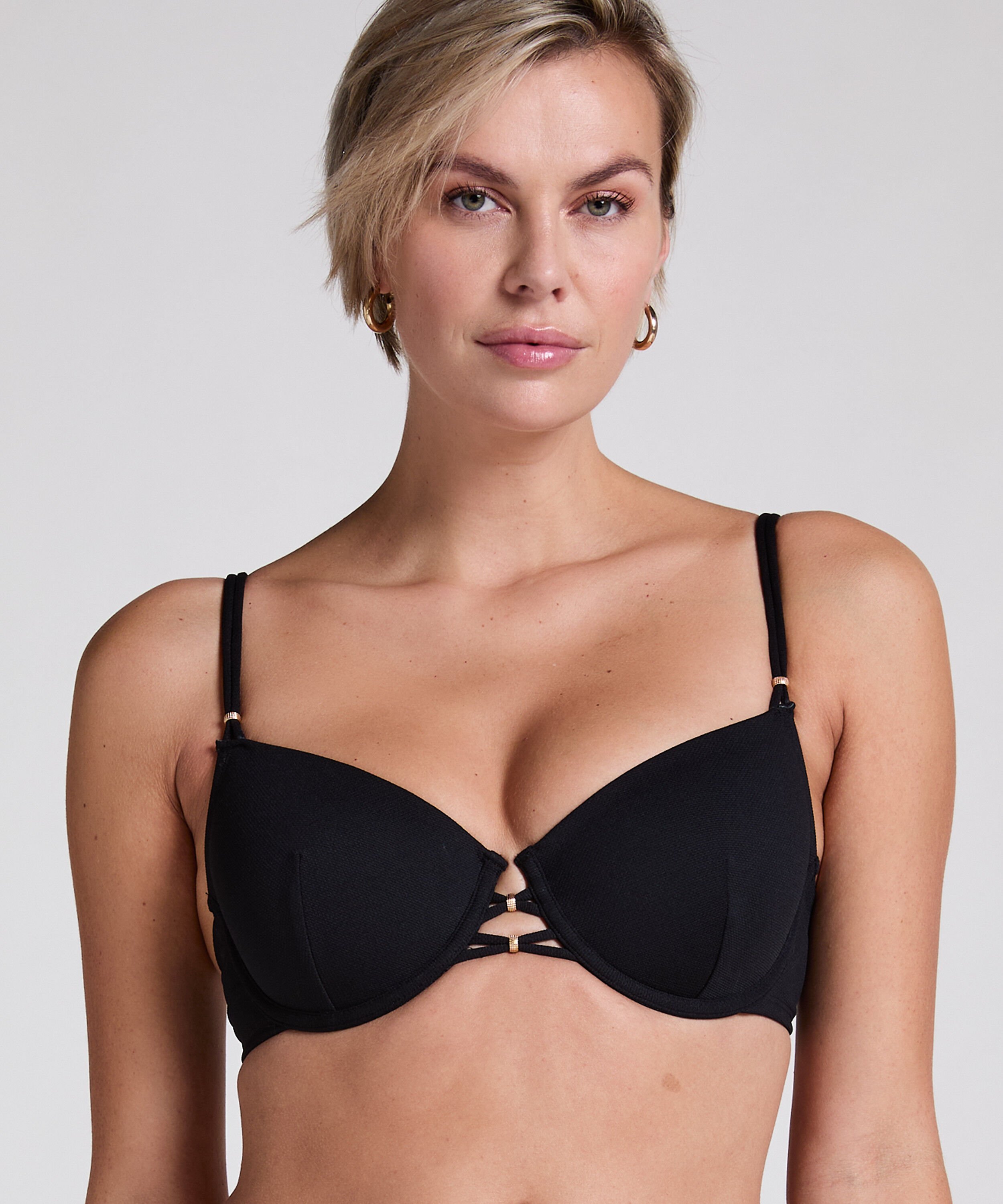 Holbox Bikini Top, Black