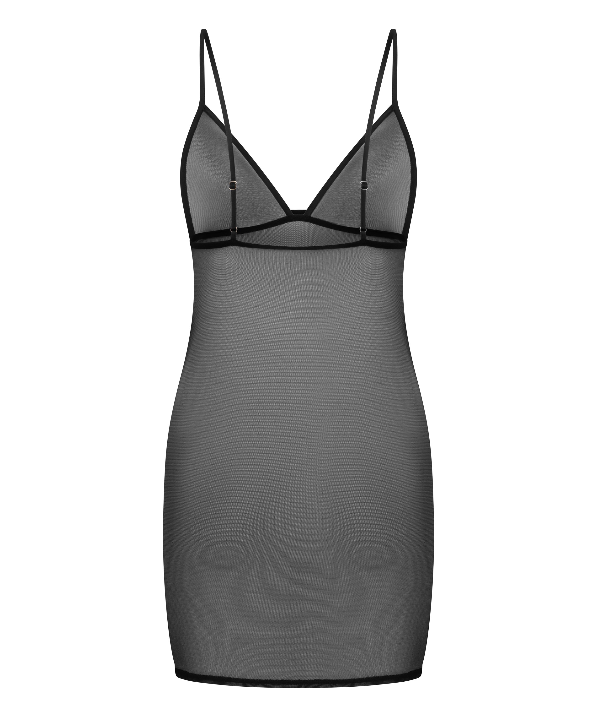 Marie Slipdress, Black, main
