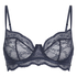 Isabelle Non-Padded Underwired Bra, Blue