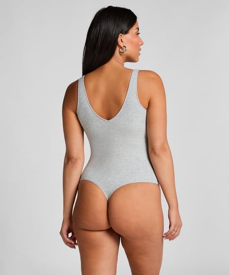 Cotton Rib Body, Gray