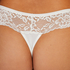 Bianca Boxer Thong, White