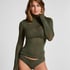 super soft Turtleneck shirt with Cashmere, Green