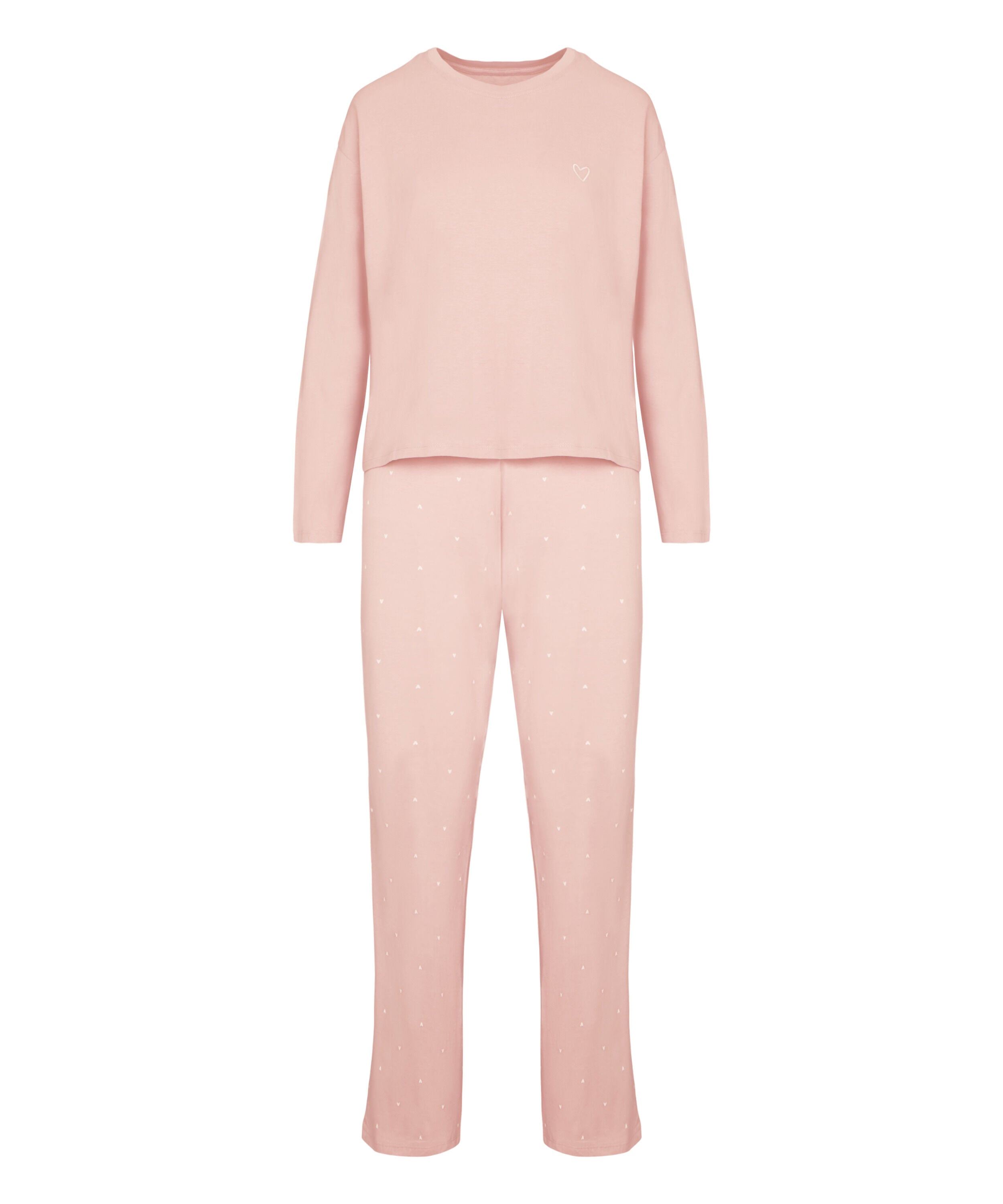 Pyjamaset Cotton Jersey, Pink