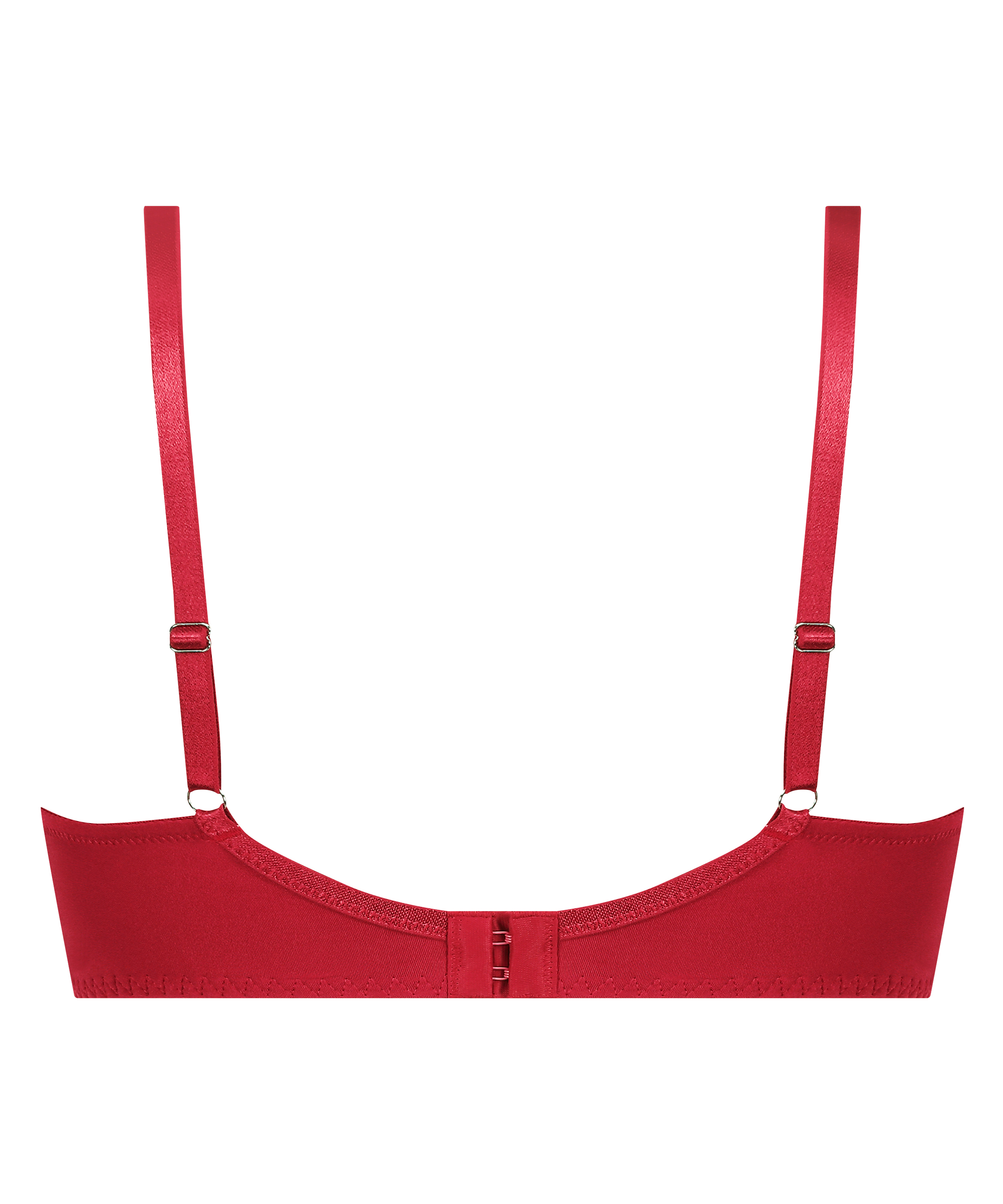 Charlotta Non-Padded Underwired Bra, Red, main