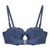 Bandeau Bikini Top Sardinia, Blue