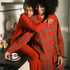 Flannel Pyjama Top, Red