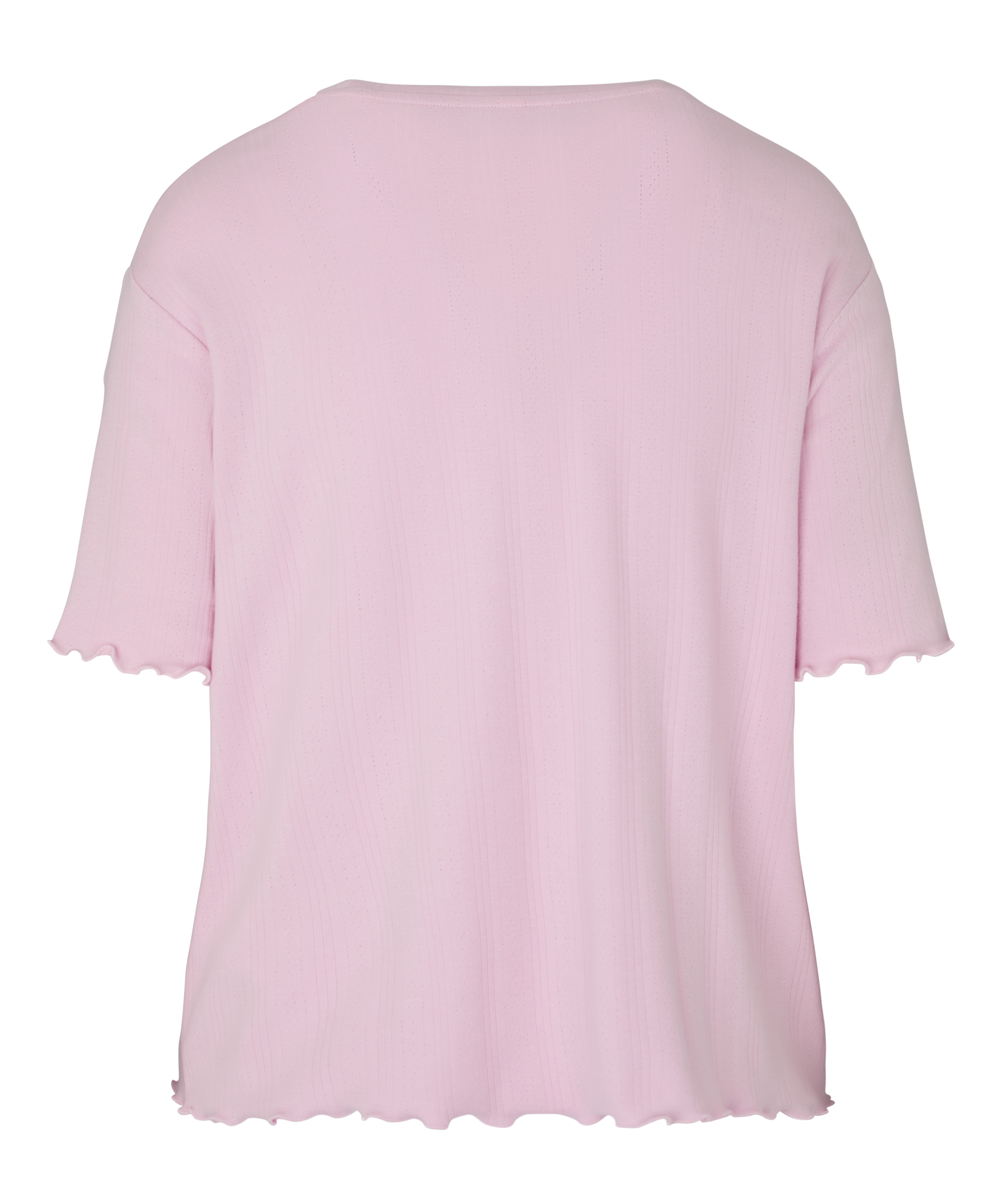 Pyjama Top Pointelle, Pink, main