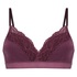 Sophie Padded Non-Underwired Bra, Purple