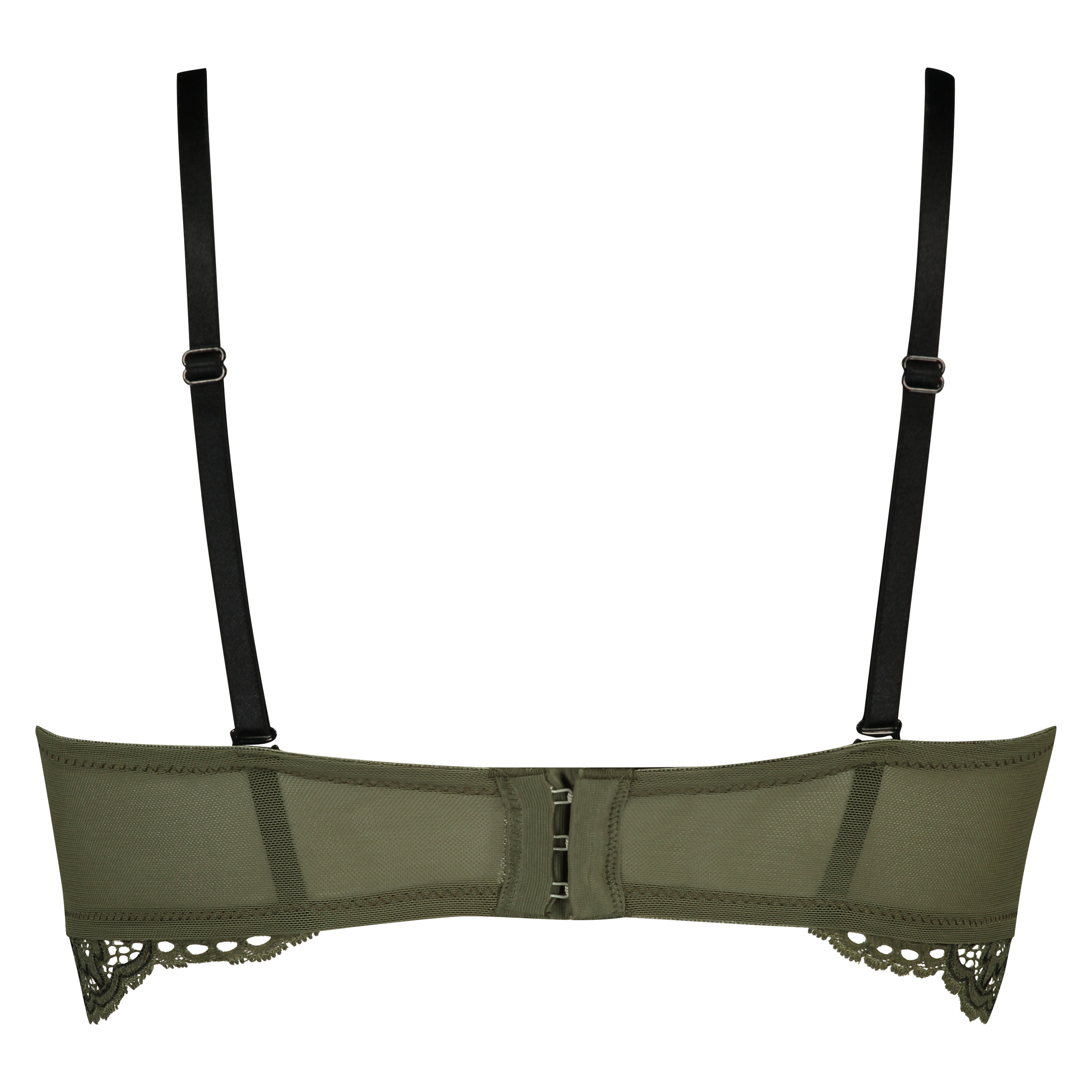 Xiomara Padded Longline Underwired Bra, Green, main