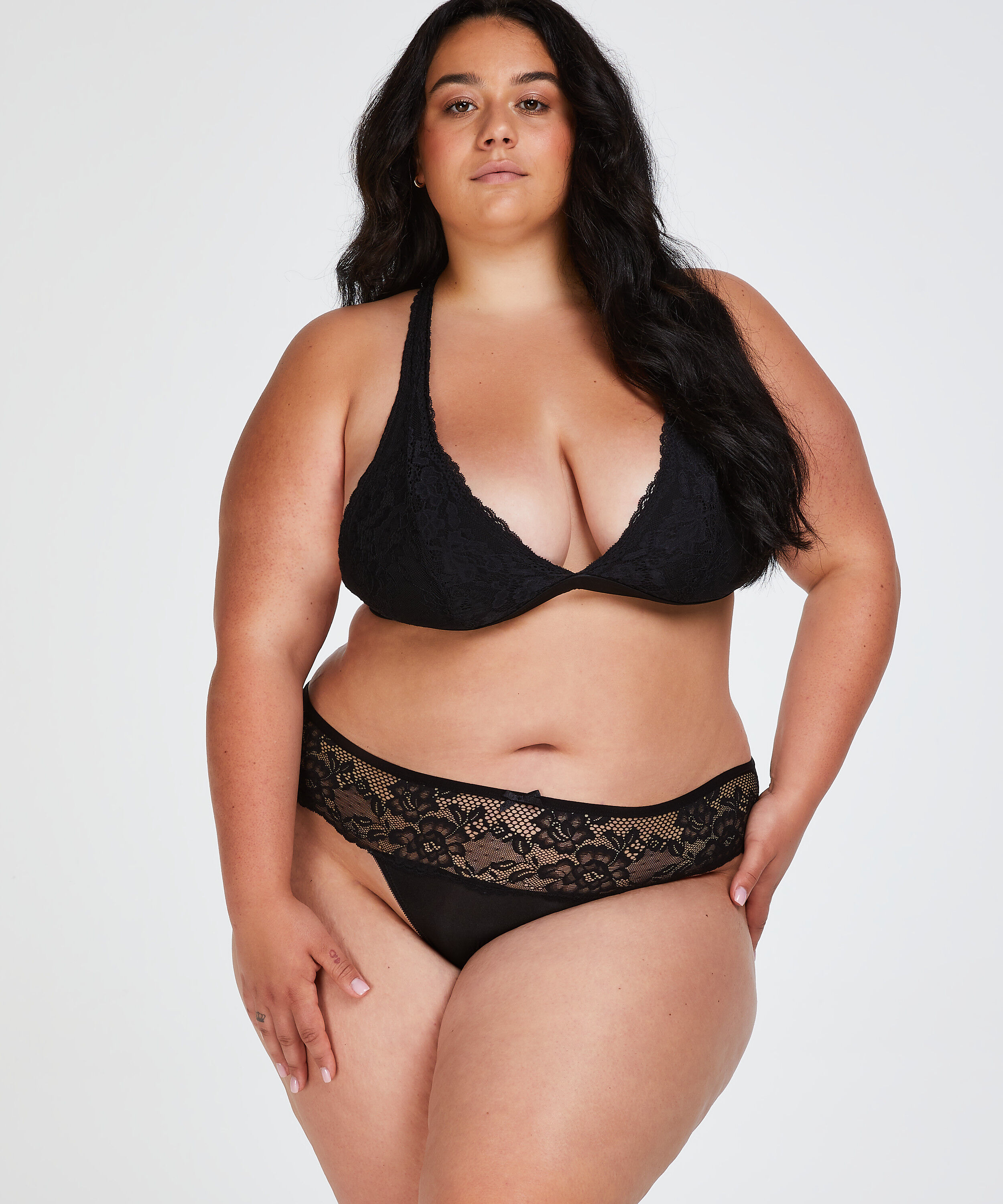 Bianca Boxer Thong, Black