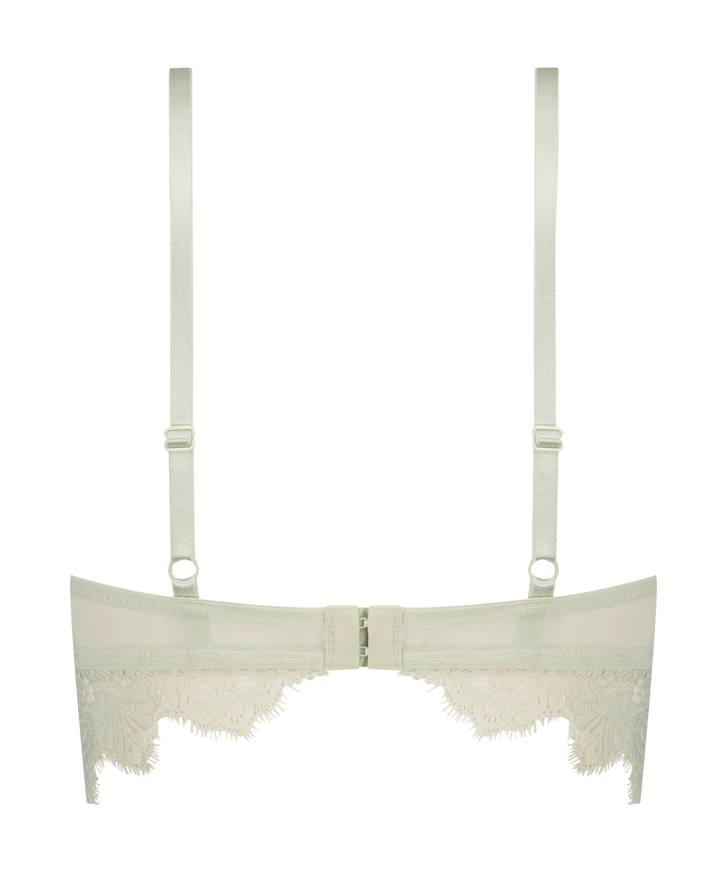 Marilee Padded Longline Non-Underwired Bra, Green, main