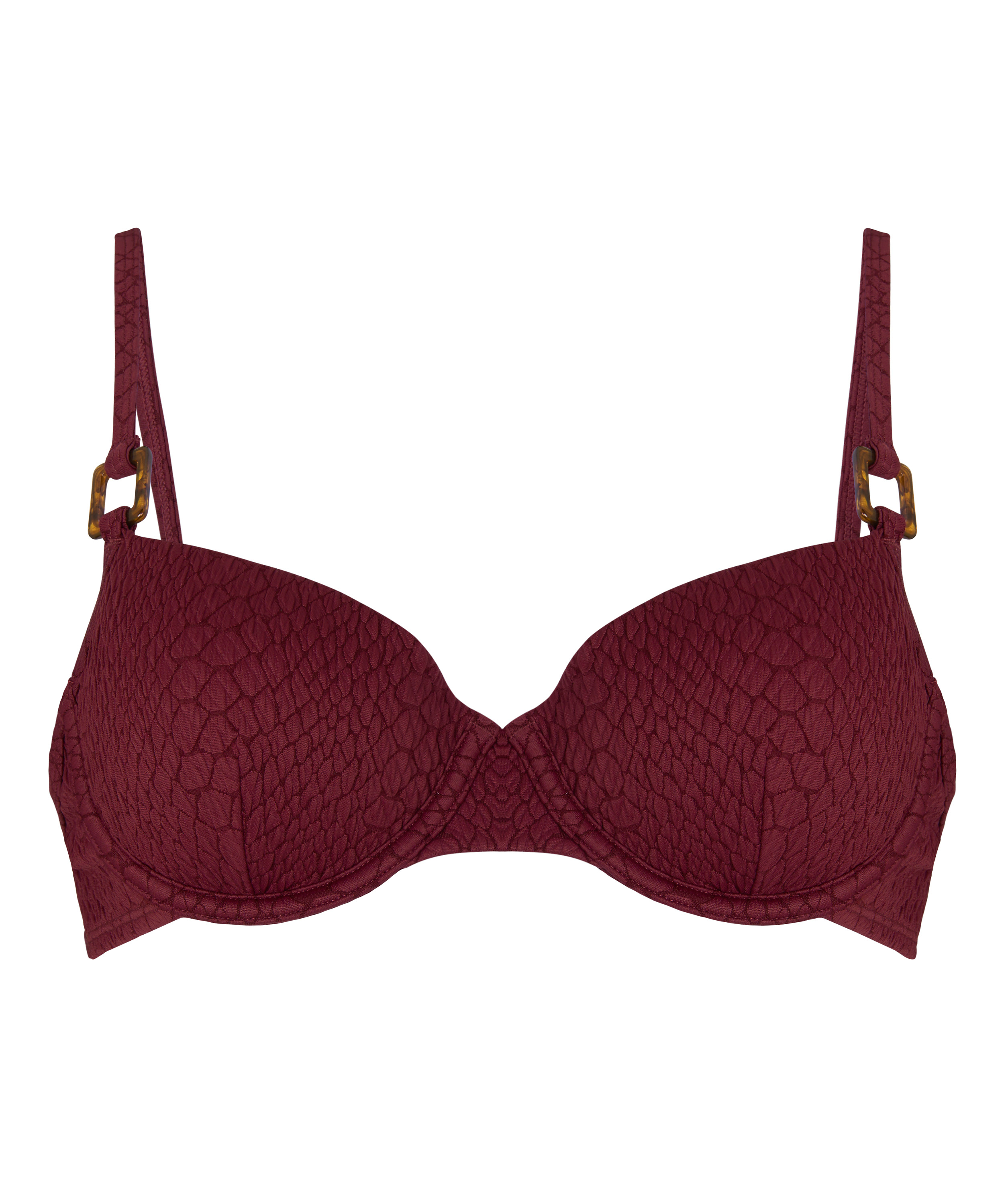 Padded Underwired Bikini Top Aruba, Purple, main