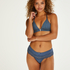 Cotton boxer thong, Blue