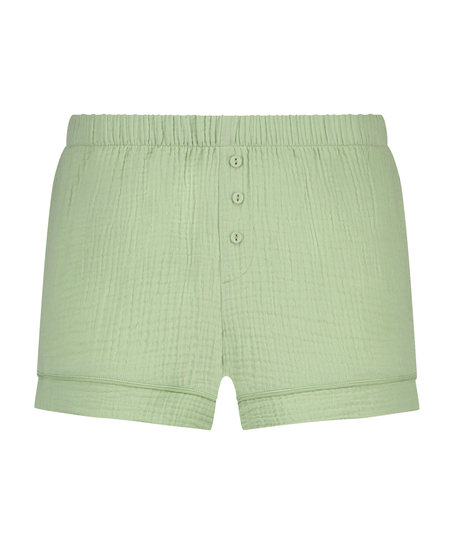 Cotton shorts, Green