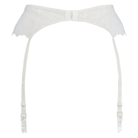 Suspenders, White