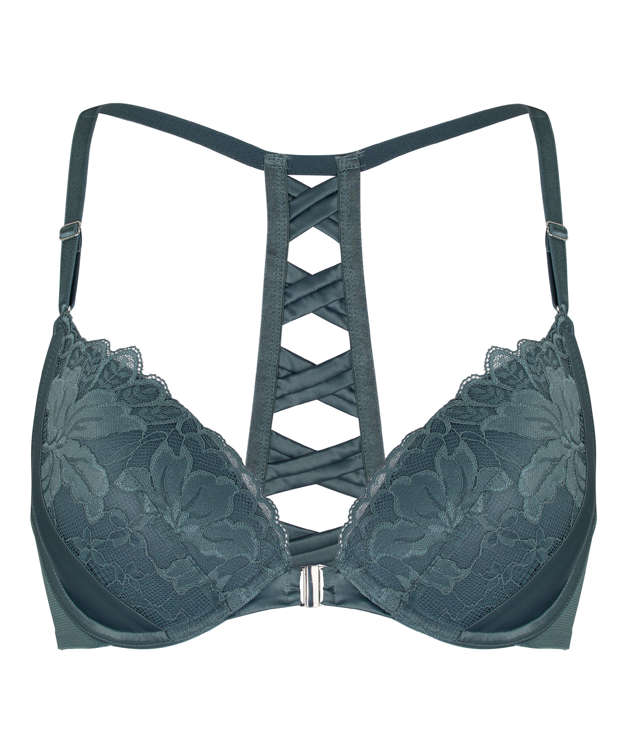 Push-Up Bra Viktoria, Blue
