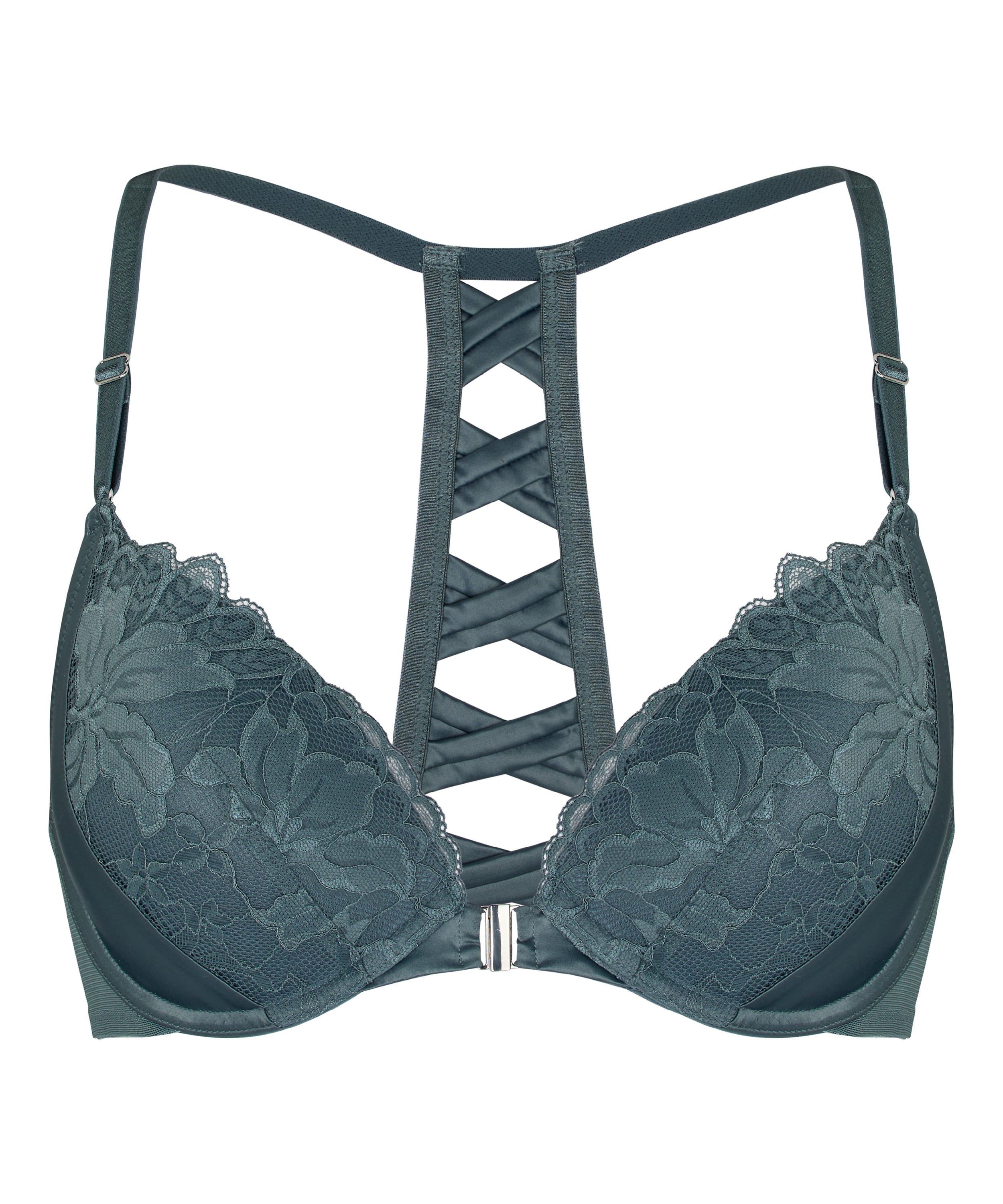 Push-Up Bra Viktoria, Blue, main
