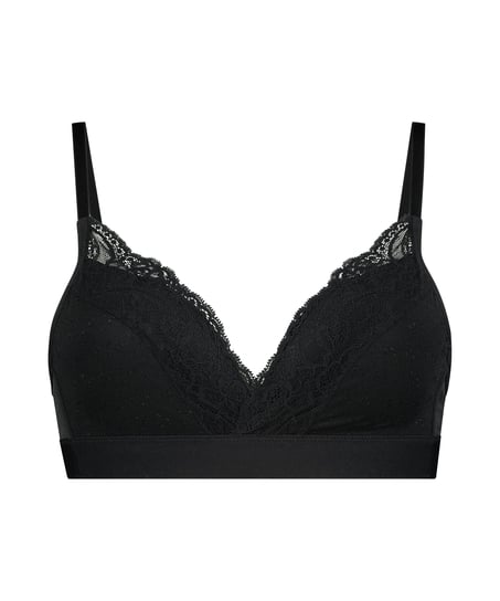 Sophie Padded Non-Underwired Bra, Black