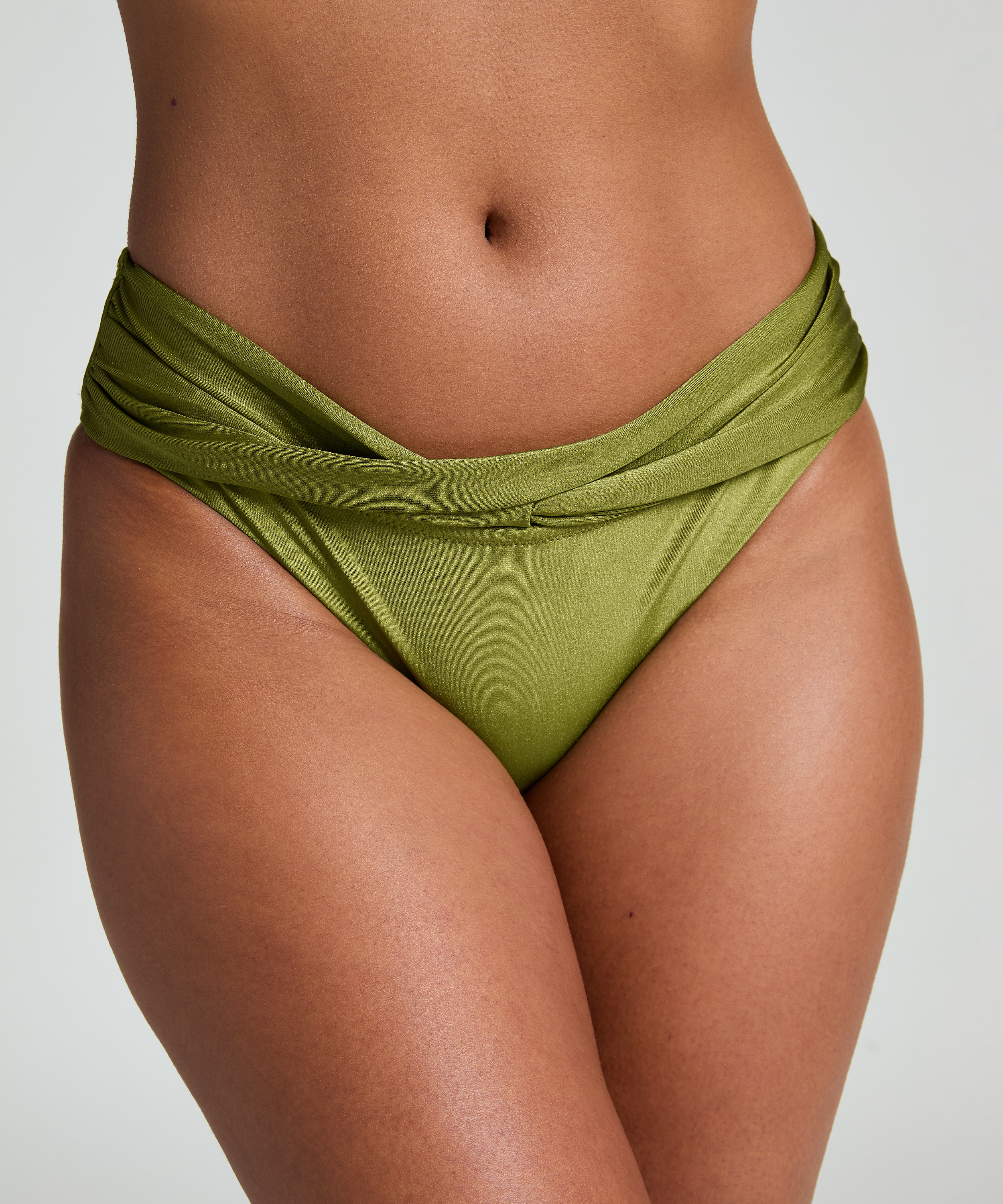 Holbox Rio Bikini Bottoms, Green, main