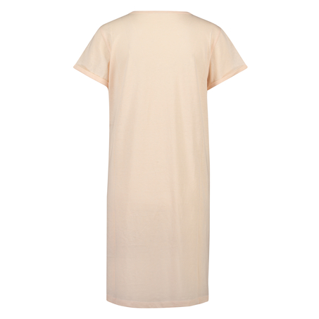 Nightshirt V-neck, Pink