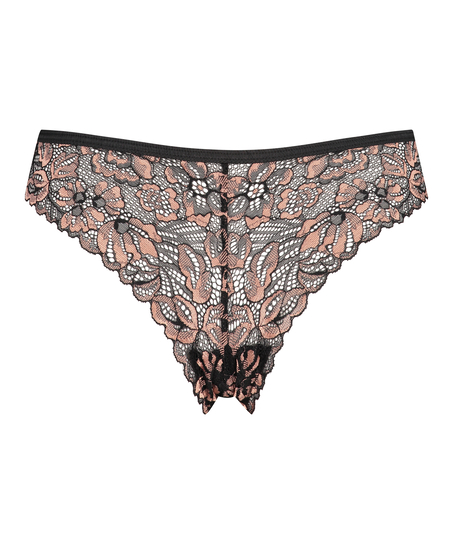 Ivy high-cut Brazilian, Black