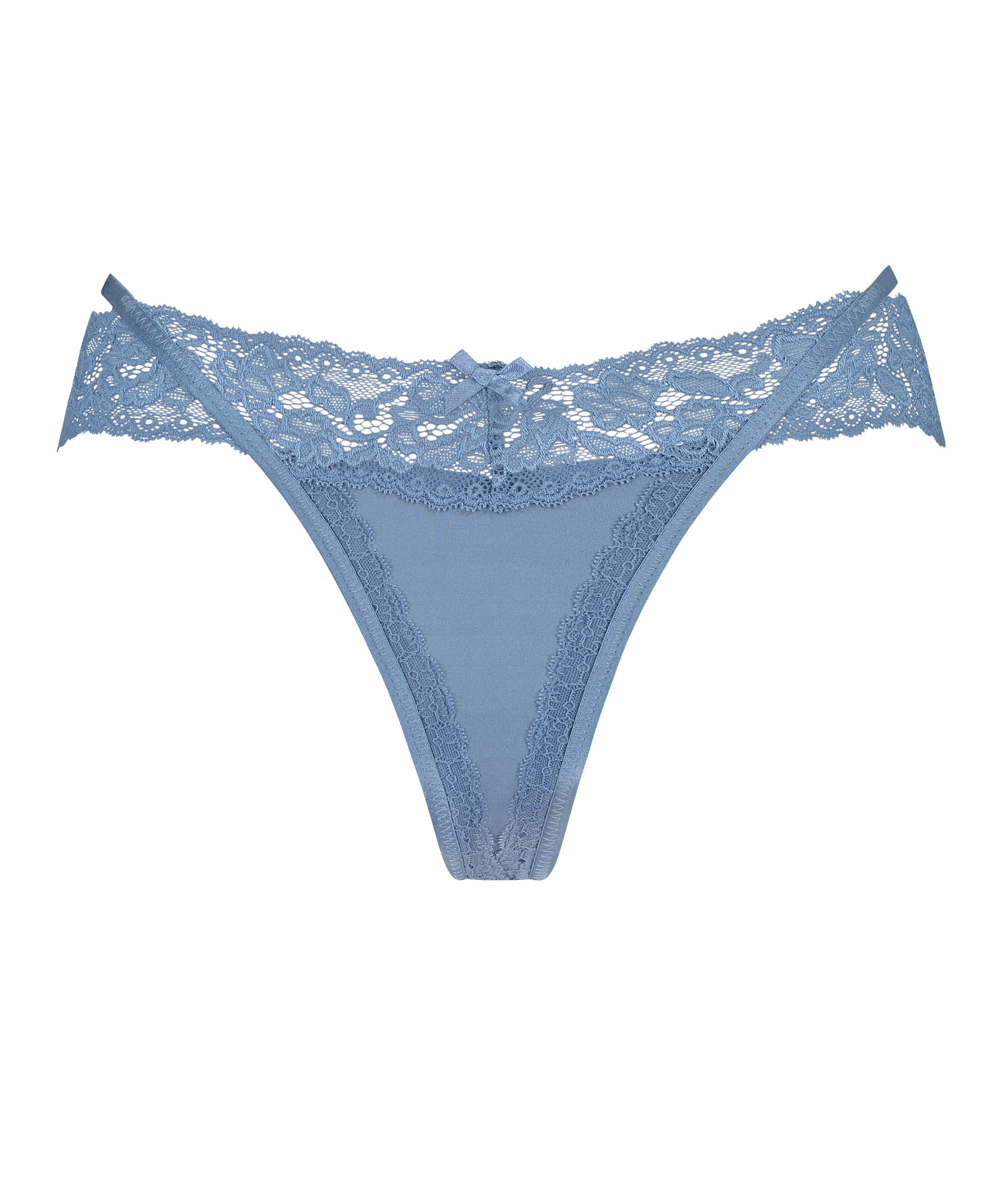 Elliena Extra Low V Thong, Blue, main