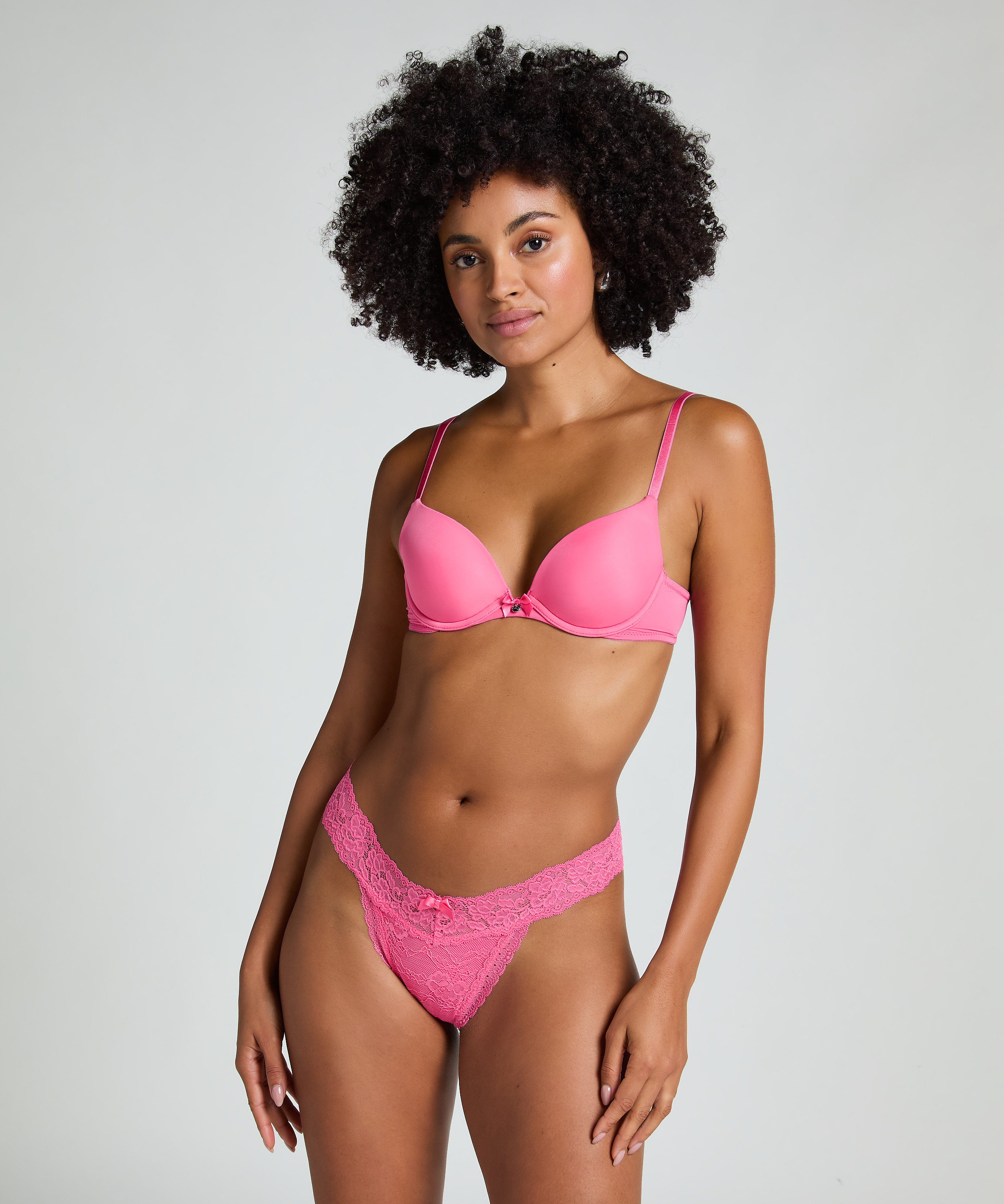 Madison Extra Low Thong, Pink, main