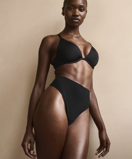 Smooth Non-Padded Underwired Bra, Black