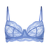 Isabelle Non-Padded Underwired Bra, Blue