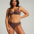 Diva High Knickers, Brown